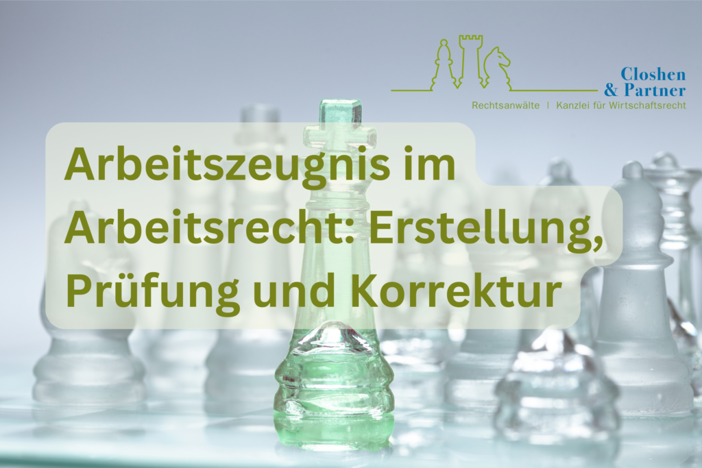 Arbeitszeugnis prüfen lassen: Rechtsanwälte im Arbeitsrecht helfen bei Erstellung, Korrektur, Zeugnisanspruch, Geheimcodes und wichtigen Fristen.
